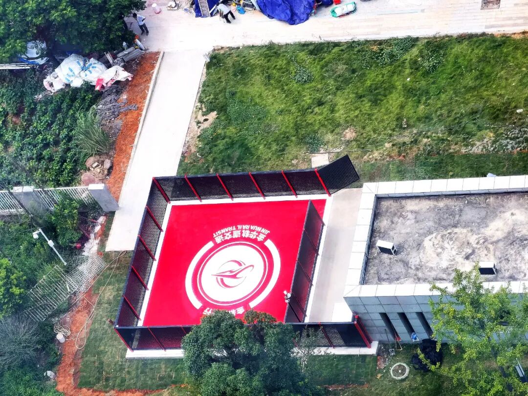 高性能无机磨石地坪助力“天翼行”项目启航 现场图 2