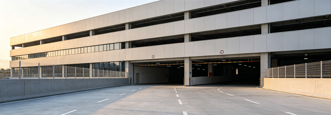 新建停车楼地坪怎么选?实战案例:薄层找平重构二十年运营账本 现场图 1